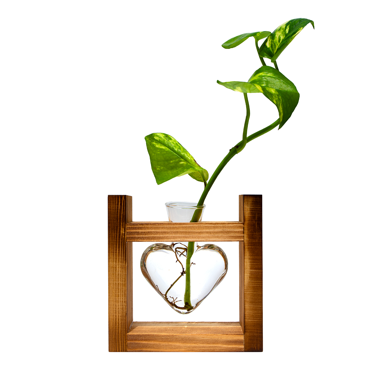 Heart Shaped Vase & Stand